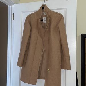 J Crew City Coat camel